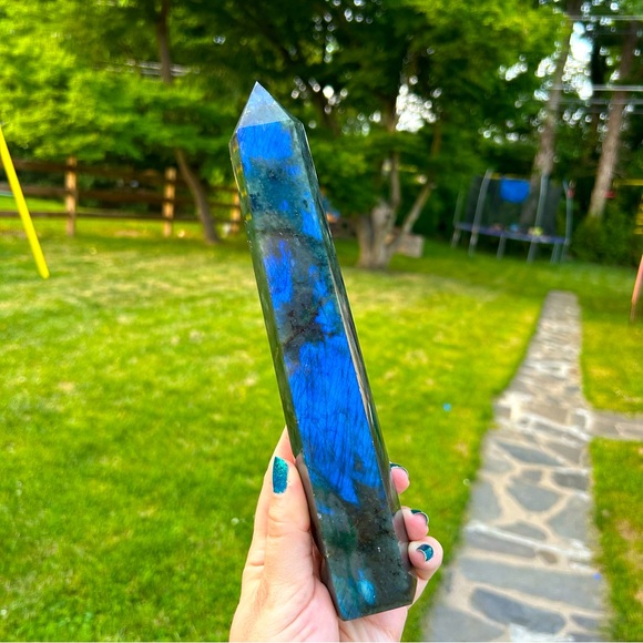 Labradorite tower 1.8 lbs - Picture 1 of 6